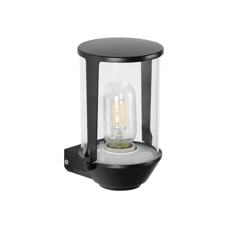 PREZENT TOBBO 1xE27/35W,IP54, BLACK,WALL
