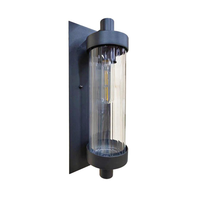 PREZENT VERTICA 1xE27/35W,IP54, BLACK,WALL