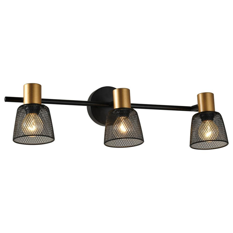 PREZENT DAYTONA 3xE14/40W, BLACK/GOLD