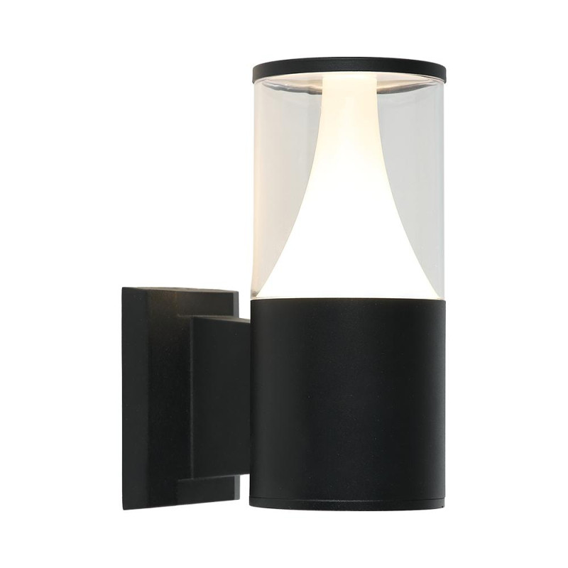 PREZENT SERA LED/7W,4000K,IP54, BLACK, WALL
