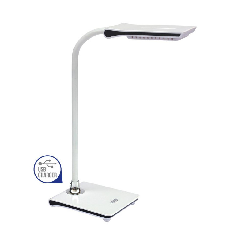 PREZENT JONAS LED/5W, 6500K, WHITE, TABLE