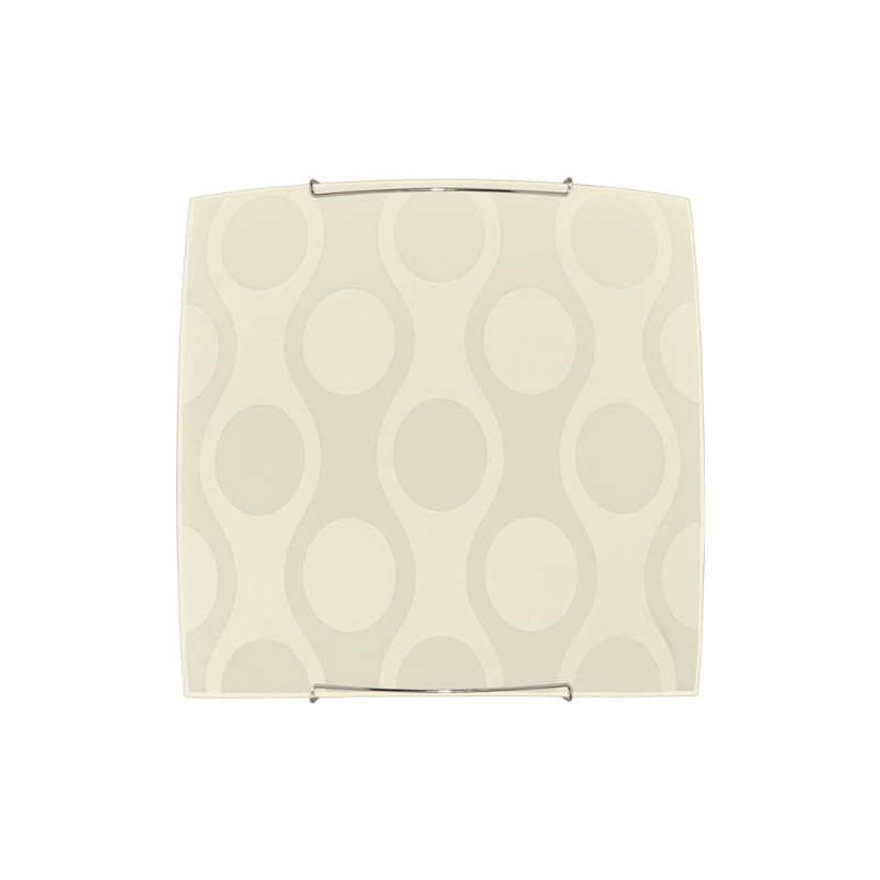 PREZENT TAPSS 1xE27/60W, 320x320,GLASS BEIGE