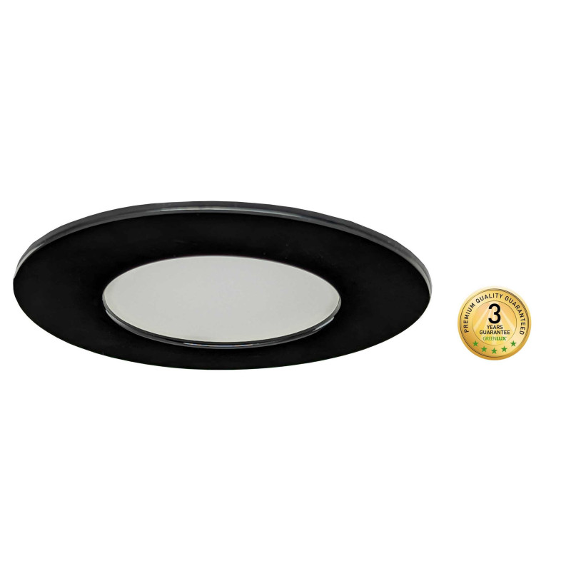 Greenlux LED BONO-R BLACK 5W 3CCT 700/500lm - Svietidlo LED vstavané typu downlight GXLL102