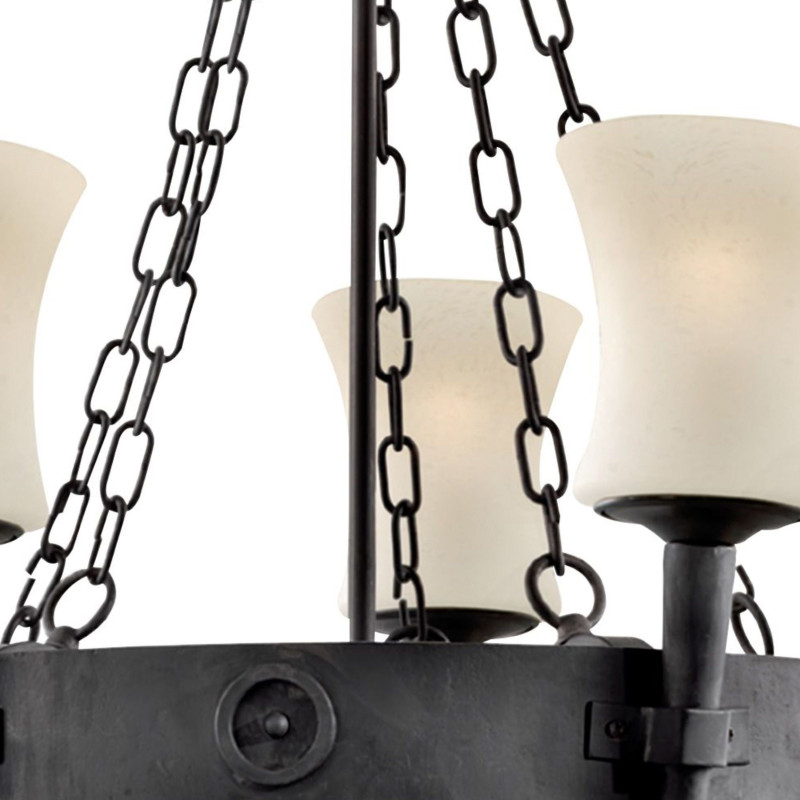 Searchlight závesné svietidlo CARTWHEEL 0815-5BK