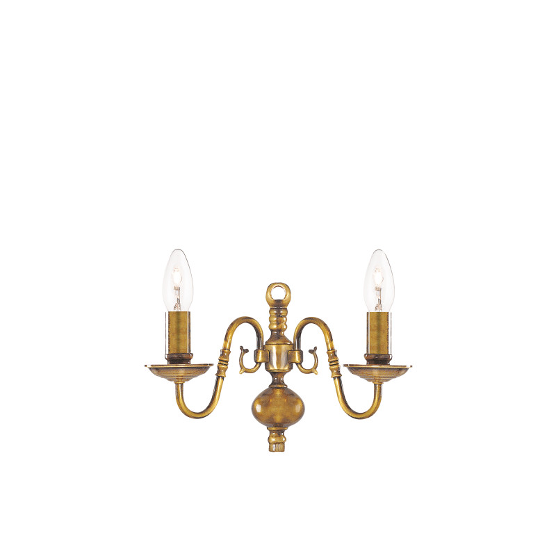 Searchlight nástenné sviečkové svietidlo 1019-2AB