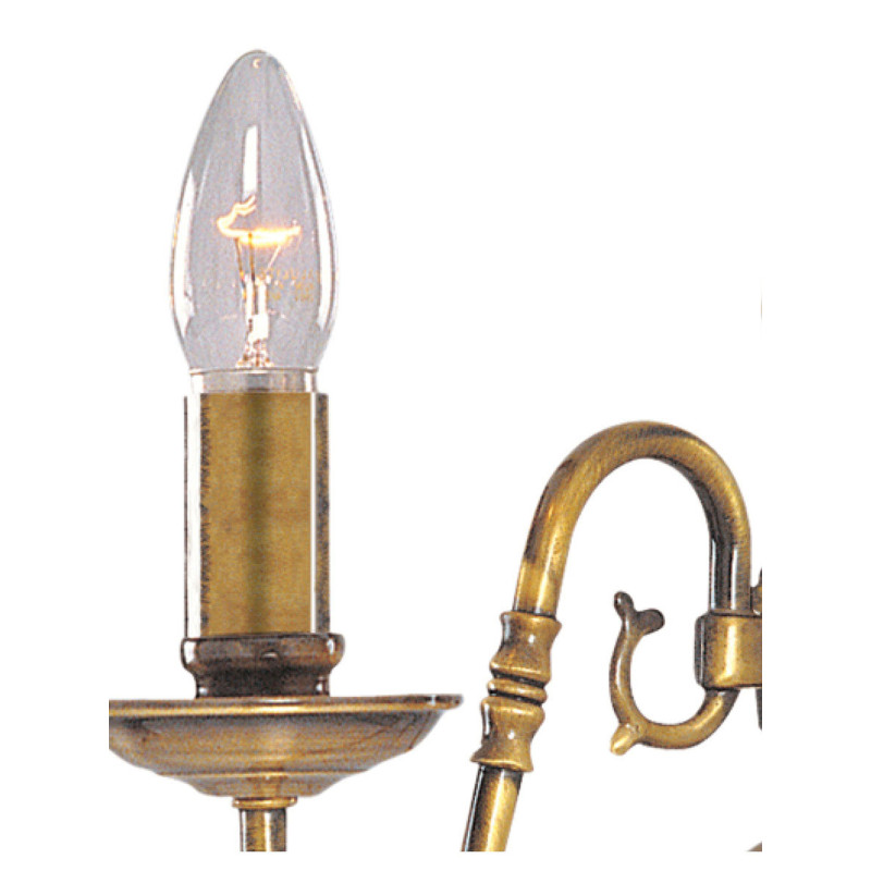 Searchlight nástenné sviečkové svietidlo 1019-2AB