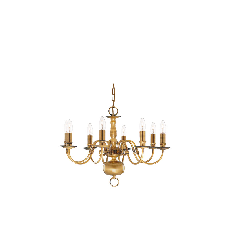 Searchlight luster Flemish 1019-8AB