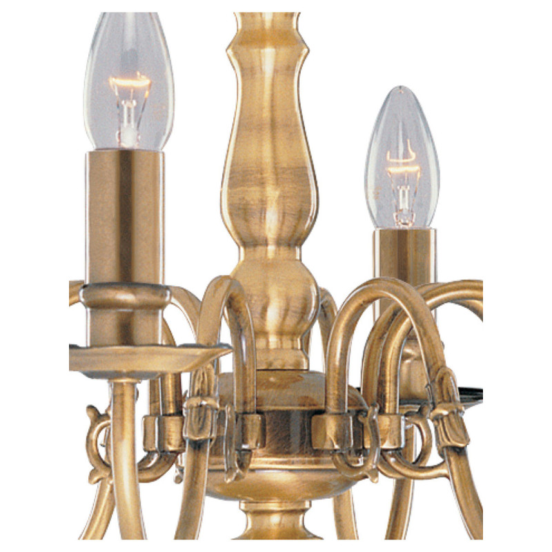 Searchlight luster Flemish 1019-8AB