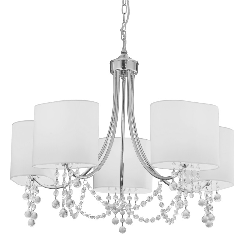 Searchlight závesný krištáľový luster 1055-5CC