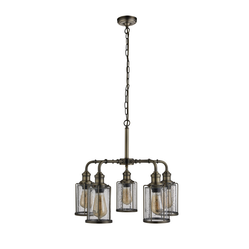 Searchlight závesné svietidlo Pipes 1265-5AB