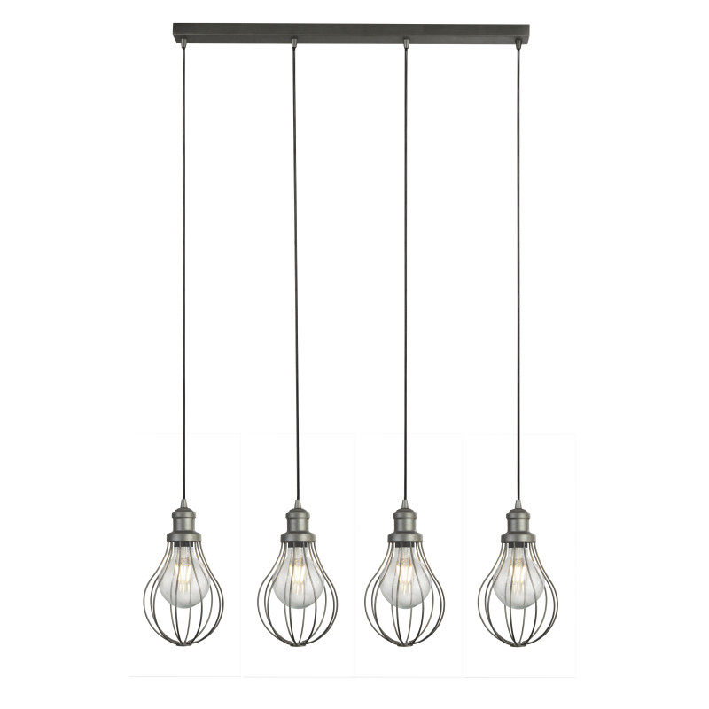 Searchlight závesné svietidlo Balloon Cage 1384-4PW