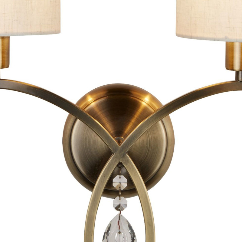 Searchlight nástenné krištáľové svietidlo 1602-2AB