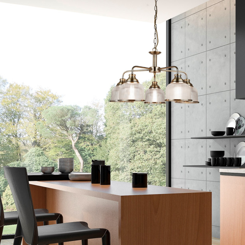 Searchlight závesné svietidlo BISTRO II 1685-5AB