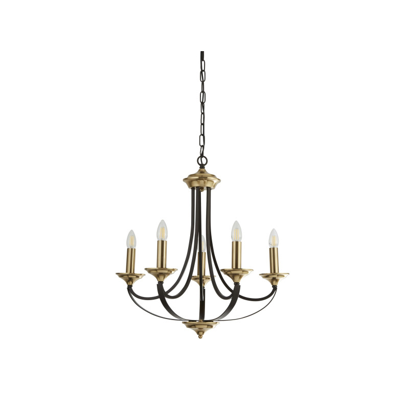 Searchlight luster Belfry 1845-5BZ