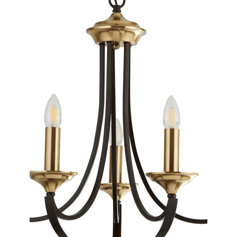 Searchlight luster Belfry 1845-5BZ