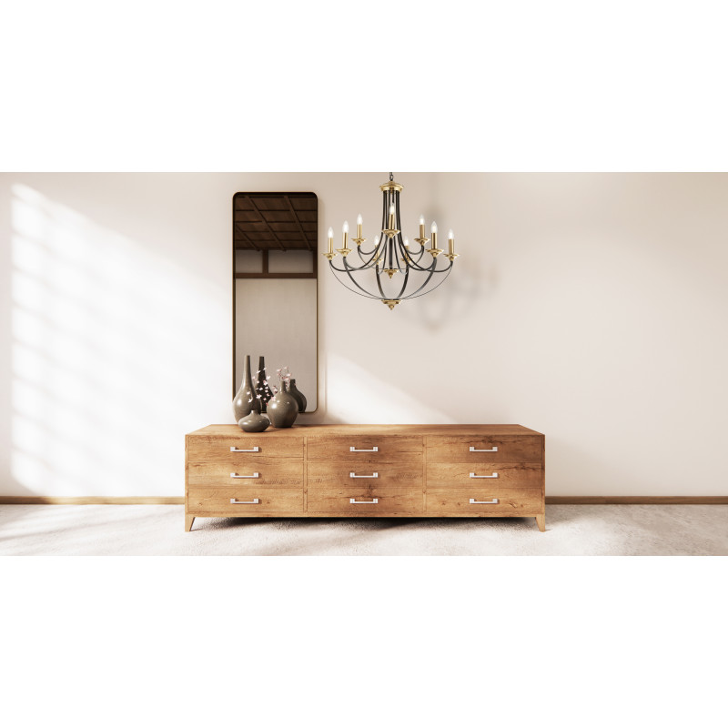 Searchlight luster Belfry 1849-9BZ