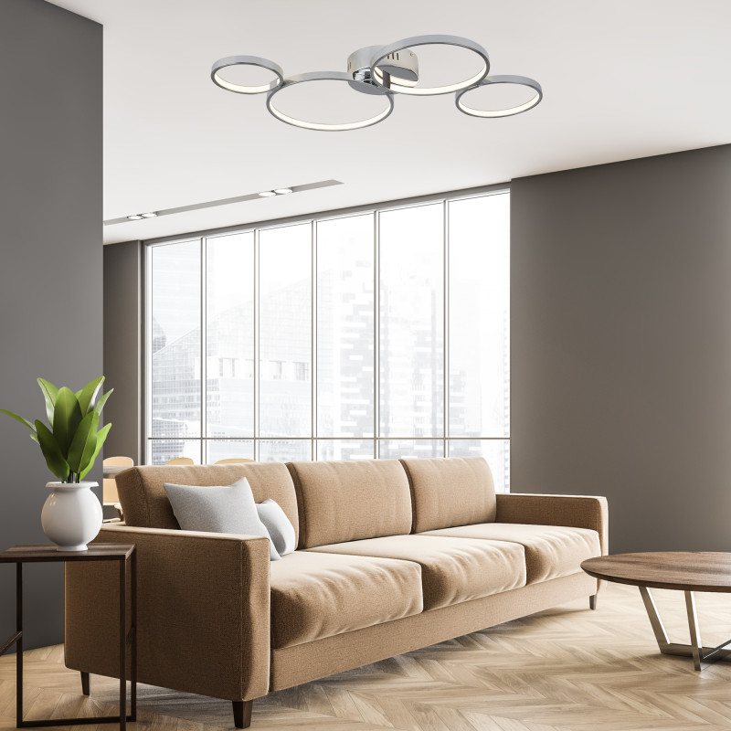 Searchlight stropné svietidlo prisadené Led 2004-4CC