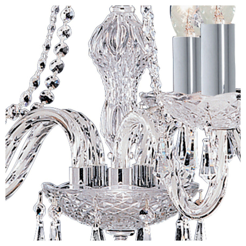 Searchlight krištáľové nástenné sviečkové svietidlo 212-2