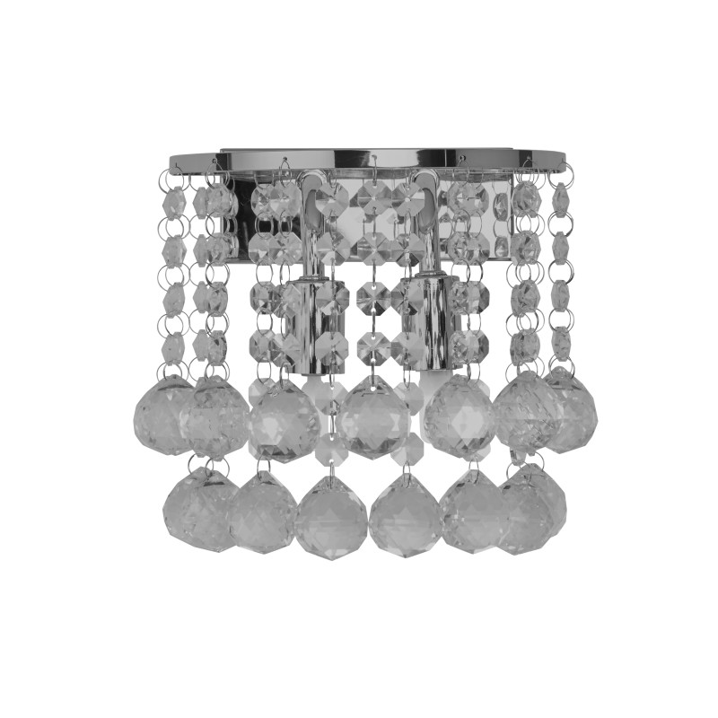 Searchlight nástenné krištáľové svietidlo 2402-2CC