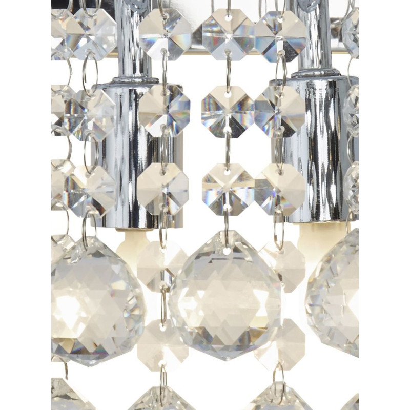 Searchlight nástenné krištáľové svietidlo 2402-2CC