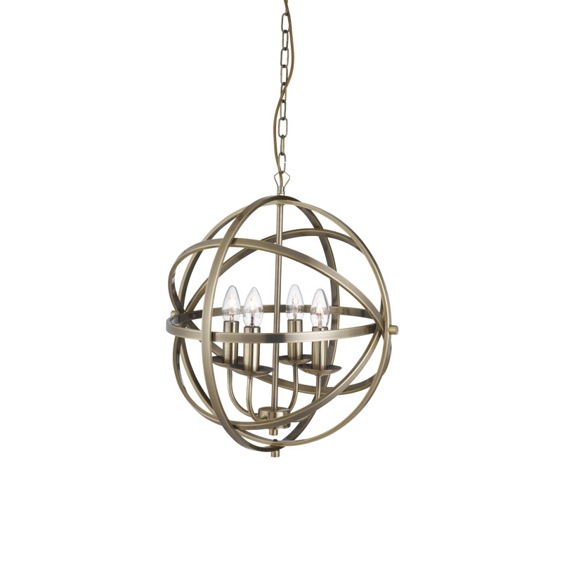 Searchlight závesné svietidlo ORBIT 2474-4AB