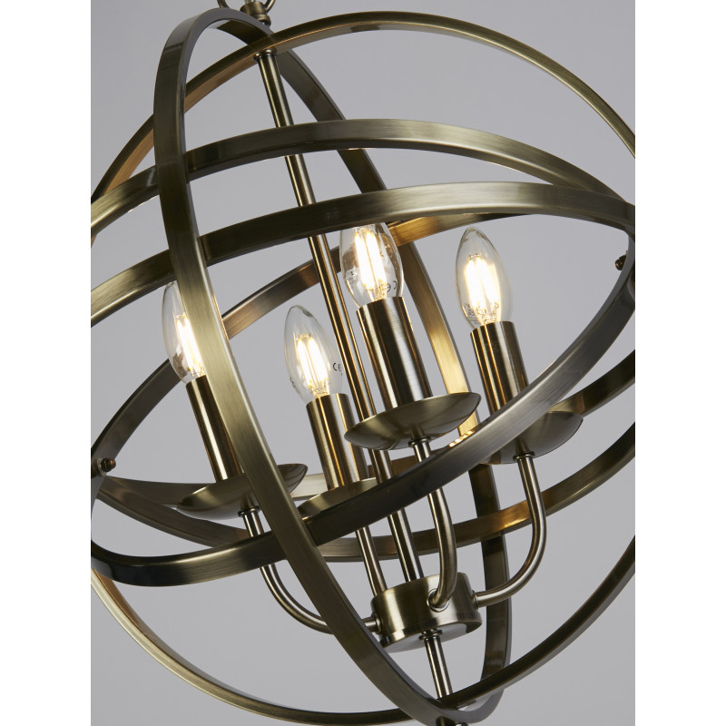 Searchlight závesné svietidlo ORBIT 2474-4AB