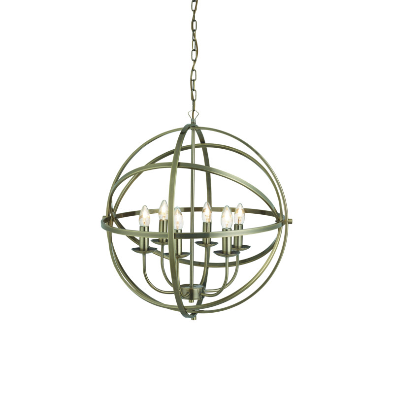 Searchlight závesné svietidlo ORBIT 2476-6AB