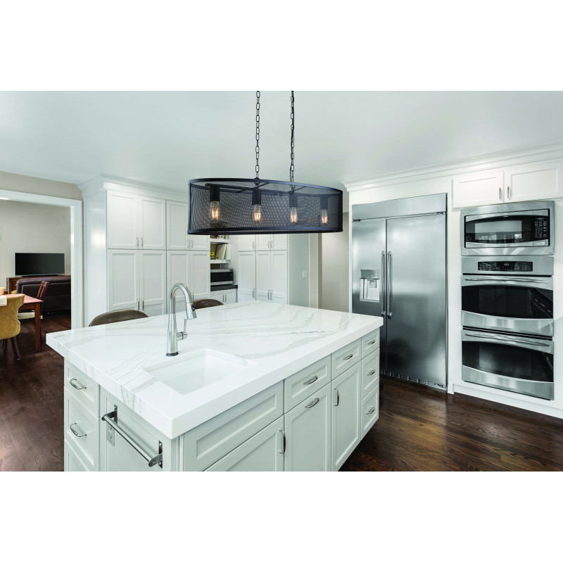 Searchlight závesné svietidlo Fishnet 2484-4BK