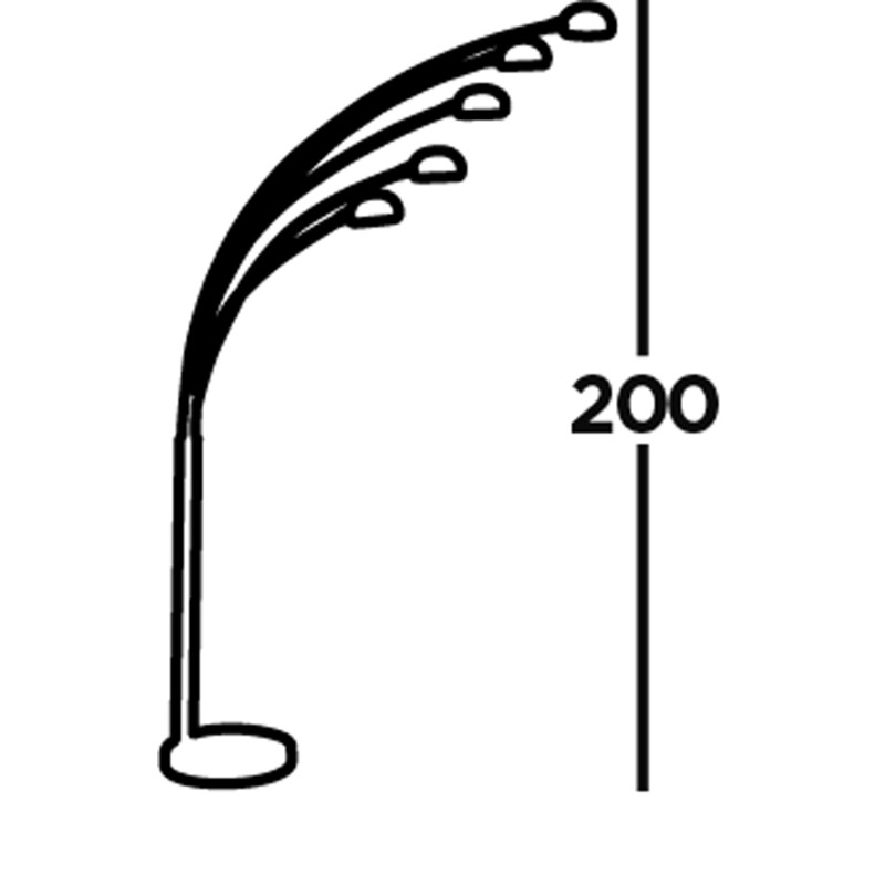 Searchlight GIRAFFE EU3085-5CC