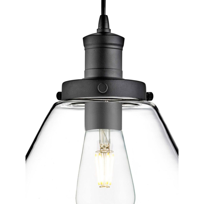 Searchlight závesné svietidlo PYRAMID 3228BK