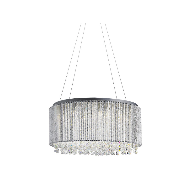 Searchlight krištáľový závesný luster 4048-8CC