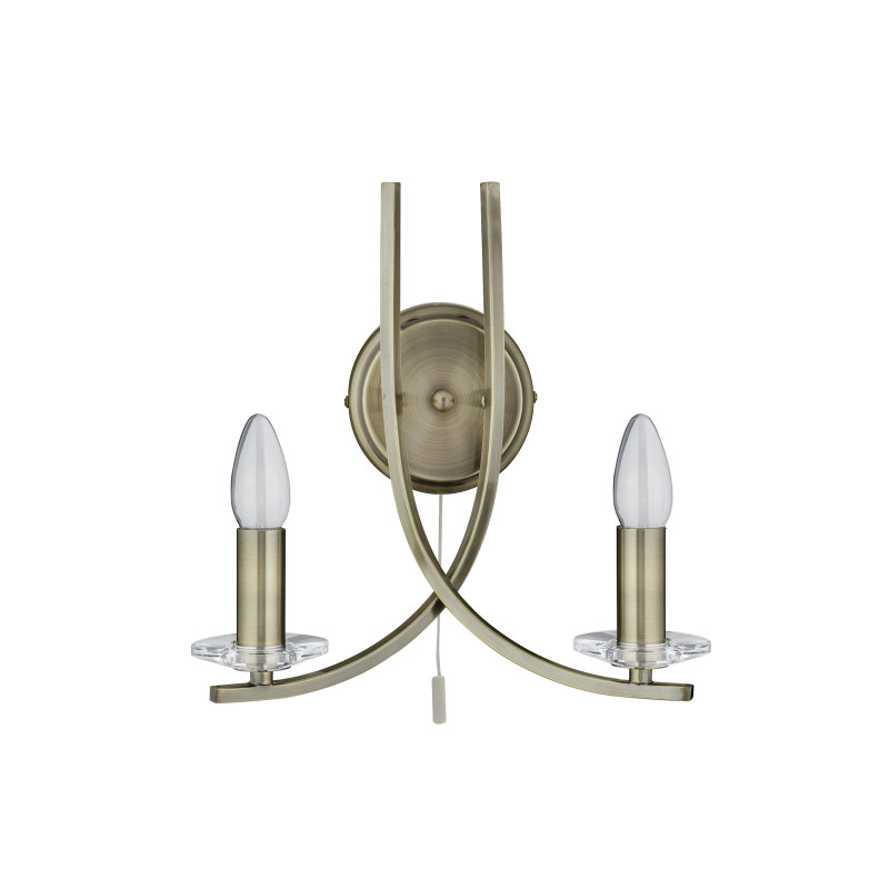 Searchlight nástenné sviečkové svietidlo 4162-2AB