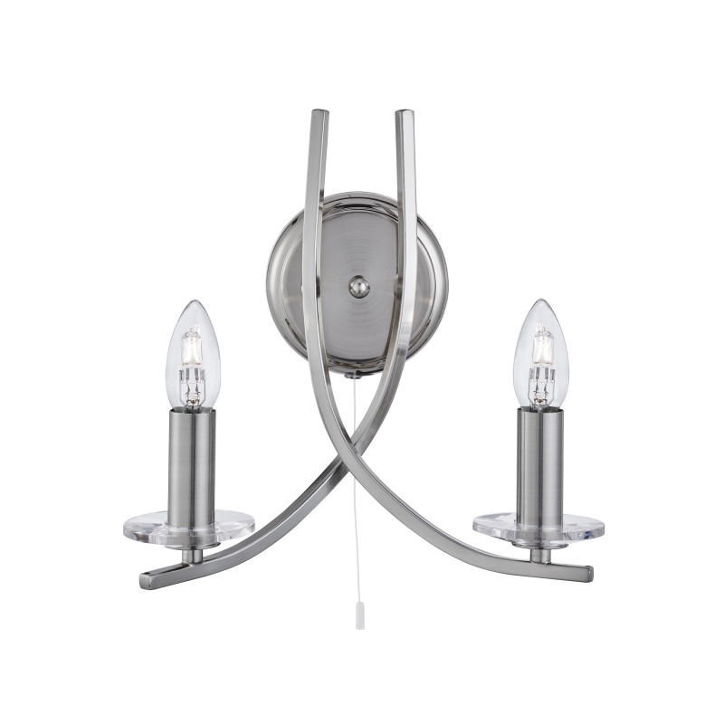 Searchlight nástenné sviečkové svietidlo 4162-2SS