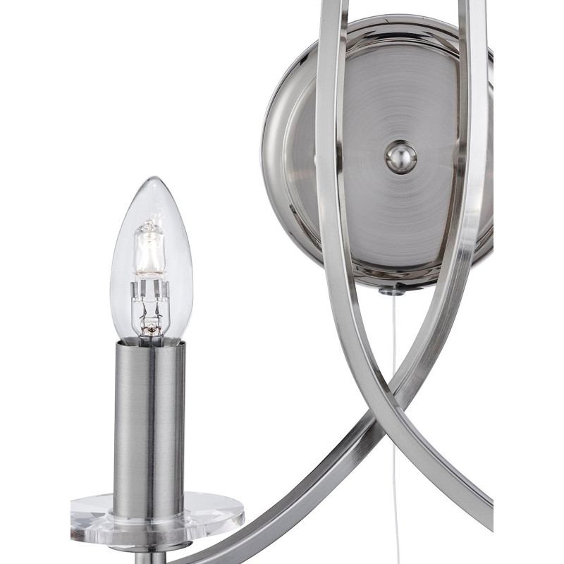 Searchlight nástenné sviečkové svietidlo 4162-2SS