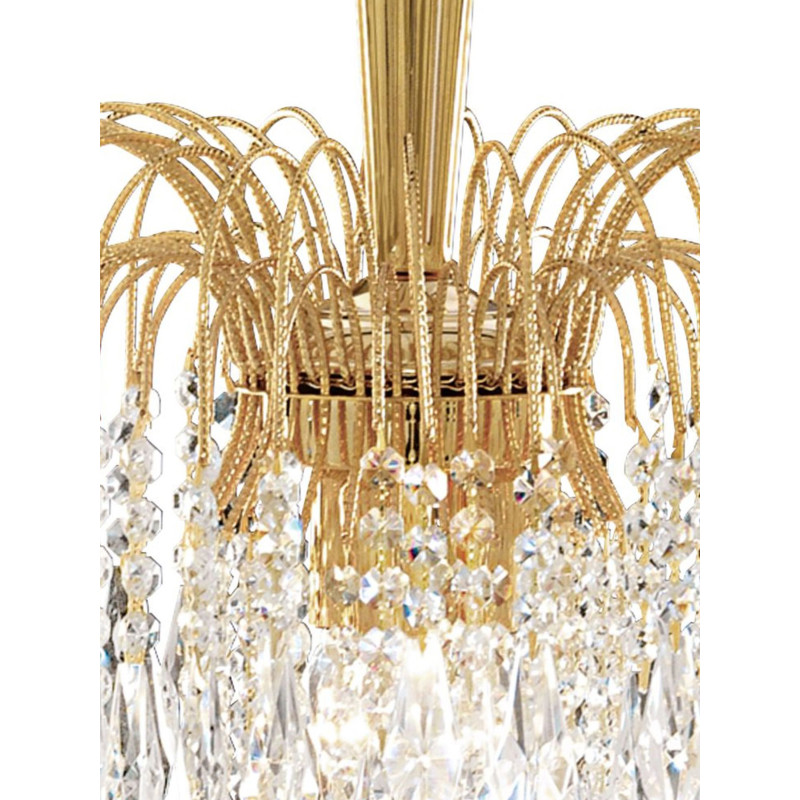 Searchlight závesný krištáľový luster WATERFALL 5173-3