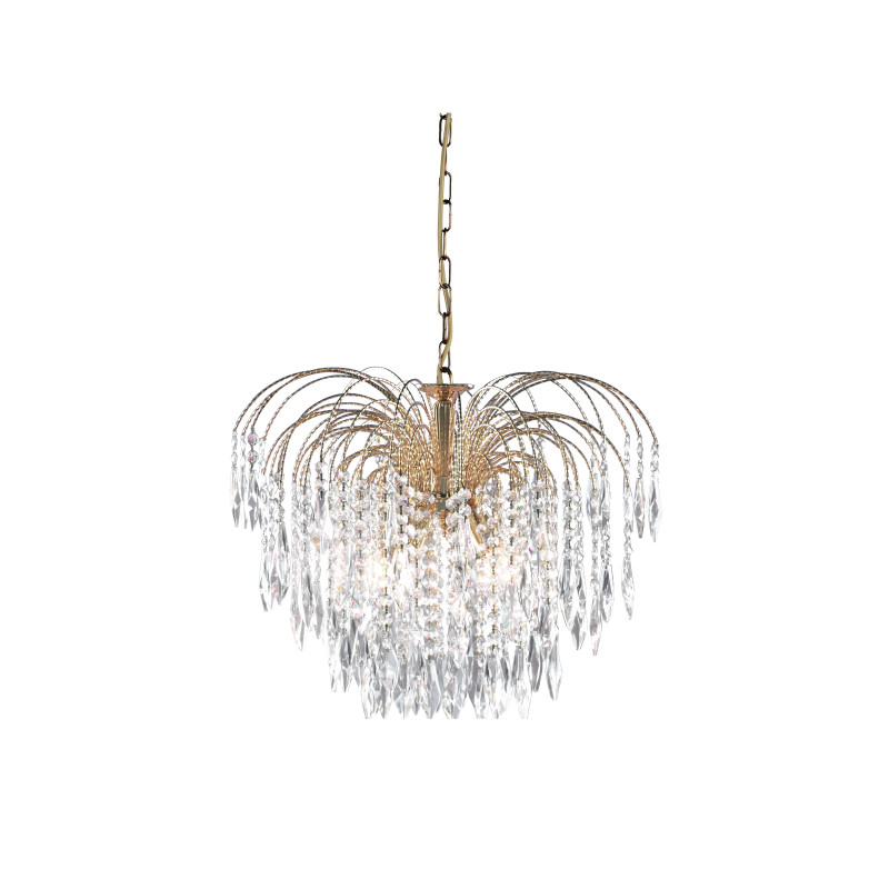 Searchlight závesný krištáľový luster 5175-5