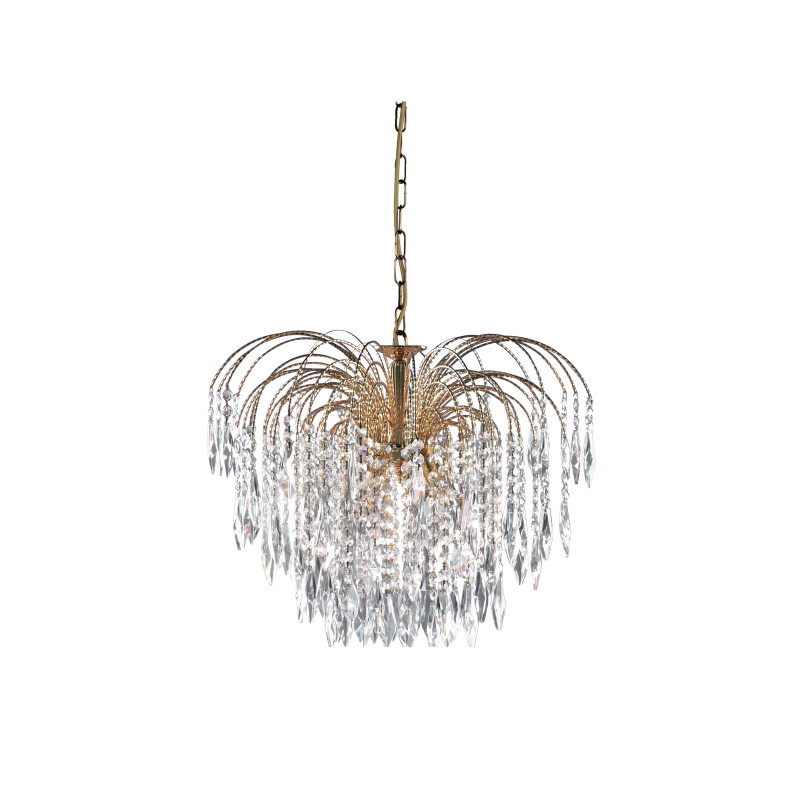 Searchlight závesný krištáľový luster 5175-5