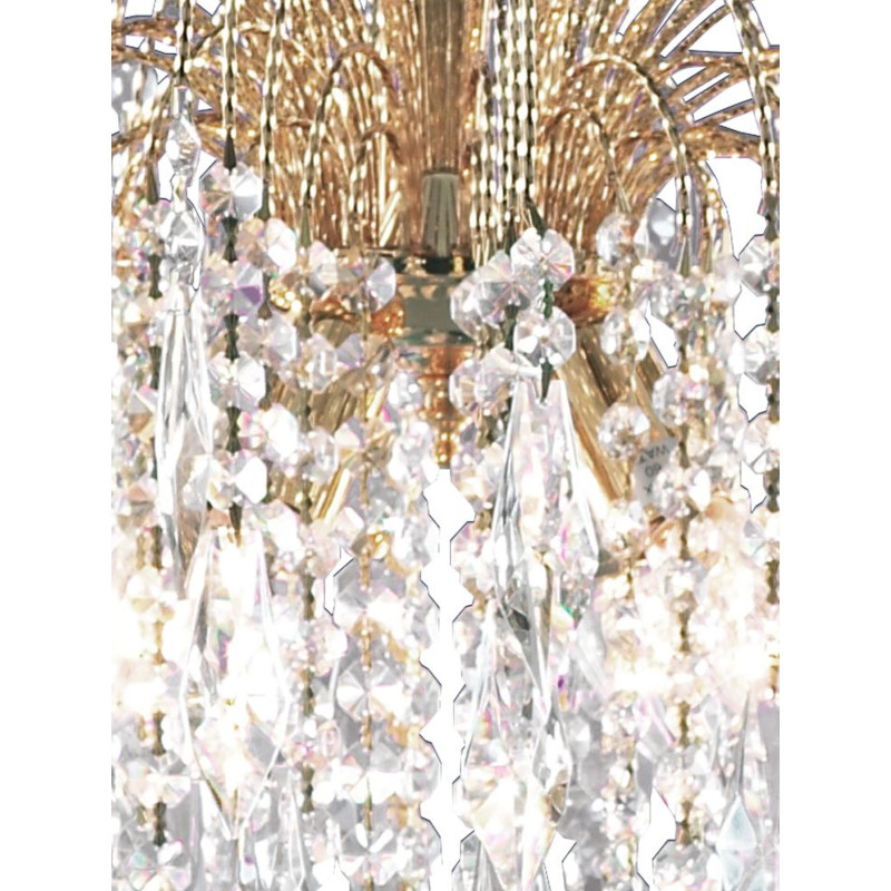 Searchlight závesný krištáľový luster 5175-5