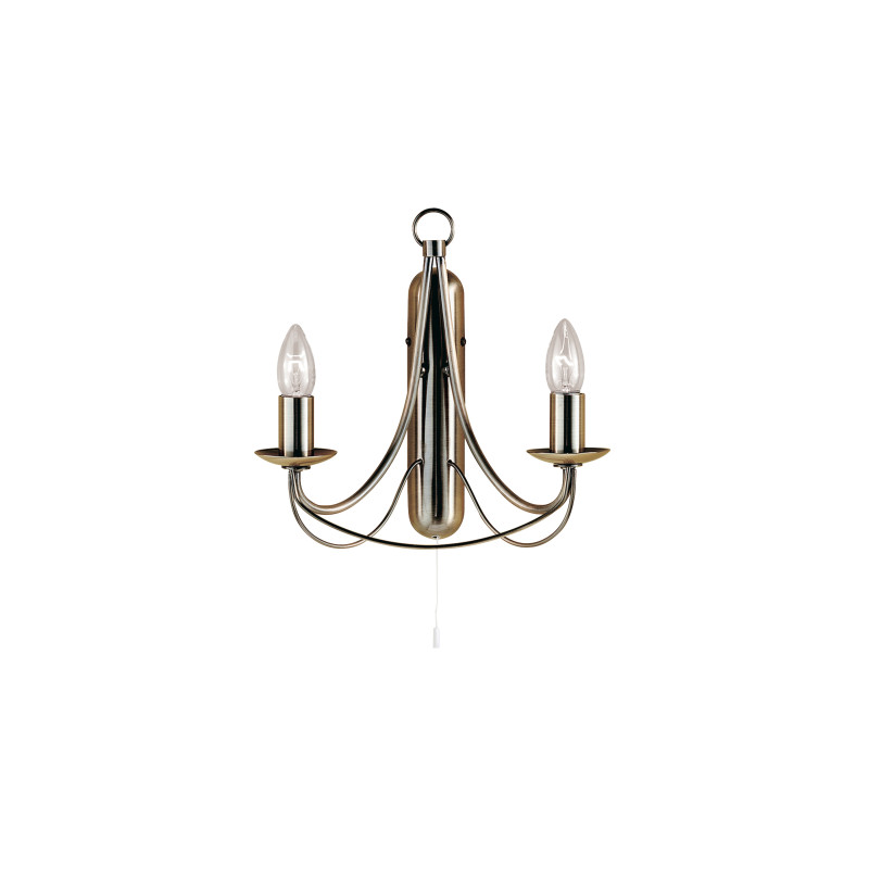 Searchlight nástenné sviečkové svietidlo 6342-2AB