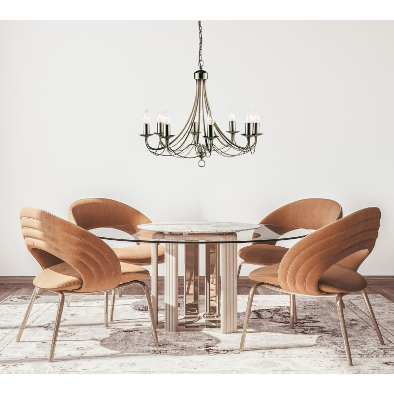 Searchlight závesné svietidlo MAYPOLE 6348-8AB