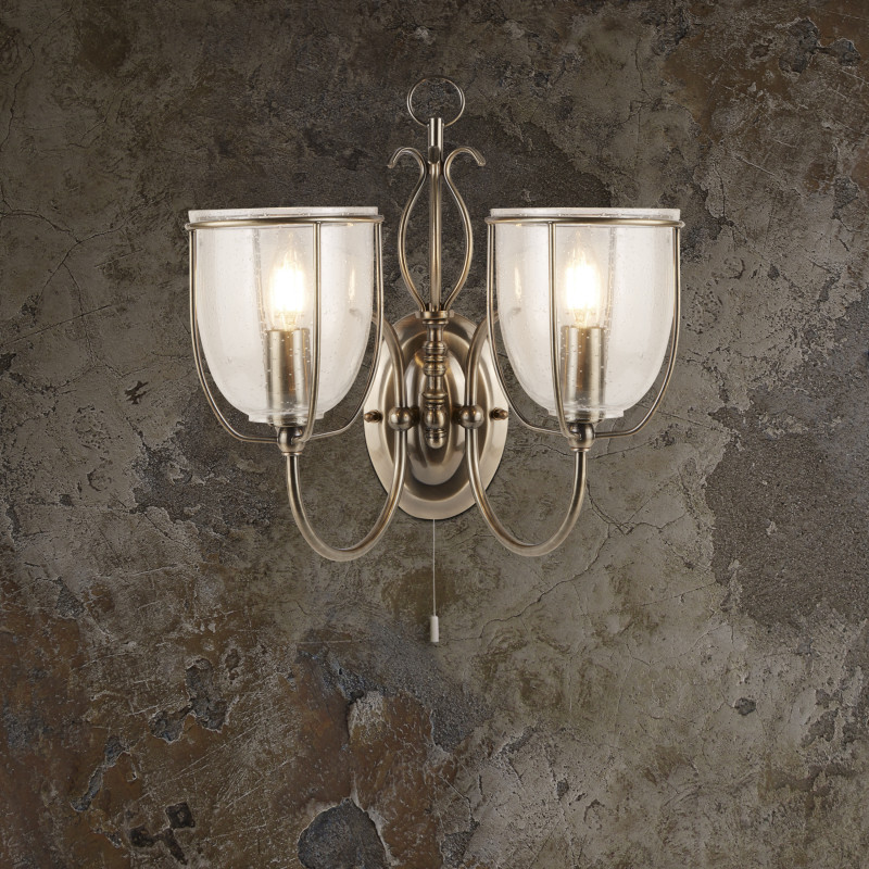 Searchlight nástenné sviečkové svietidlo 6352-2AB