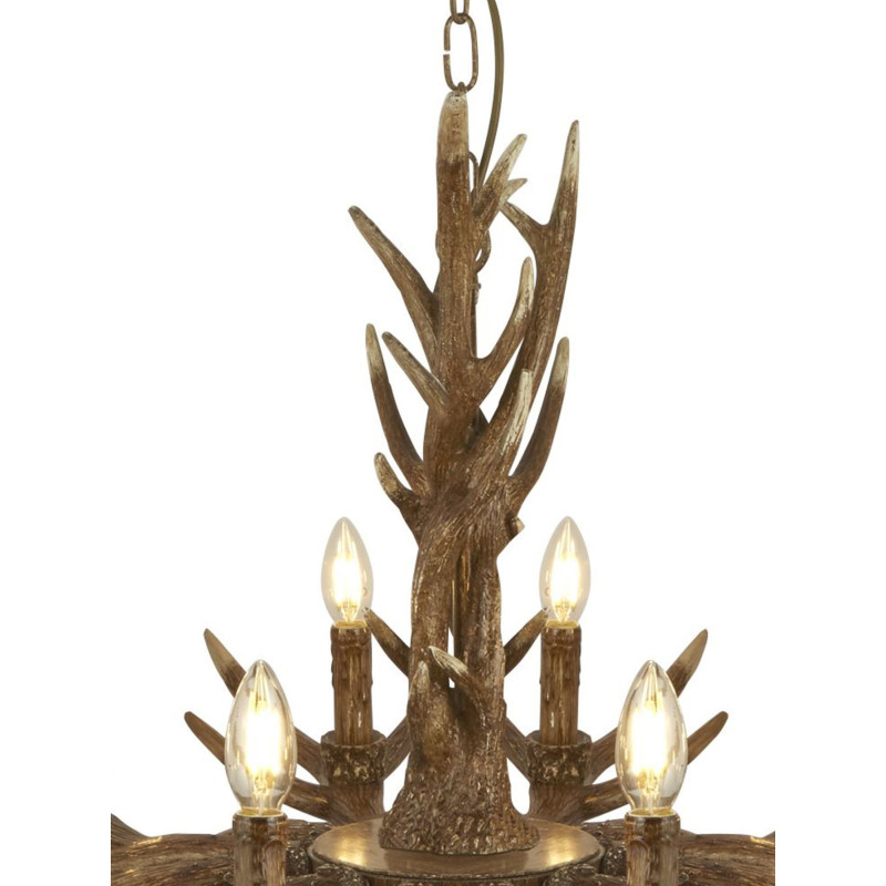 Searchlight luster Stag 6416-12BR