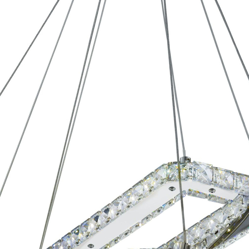 Searchlight závesné krištáľové led svietidlo 7123CC