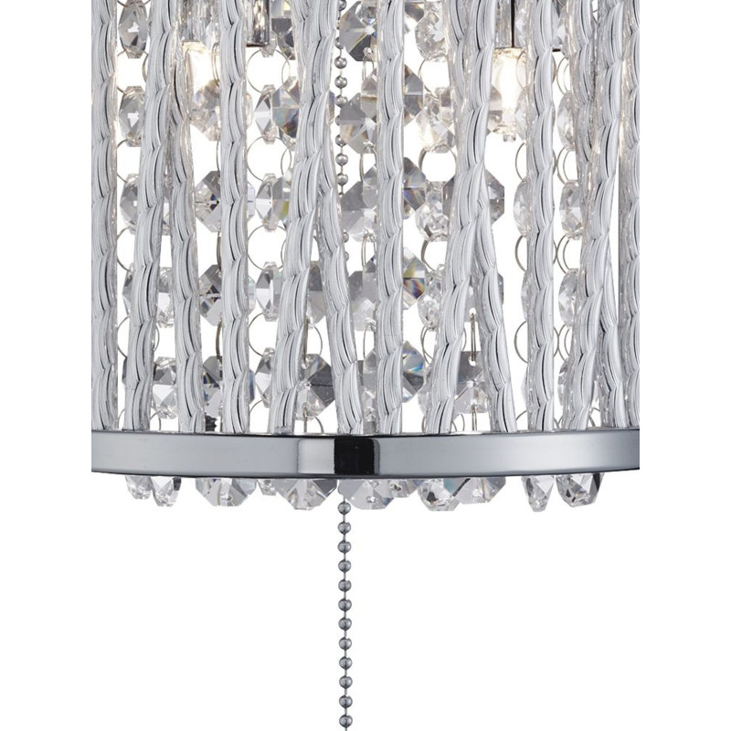 Searchlight nástenné krištáľové svietidlo 7222-2CC