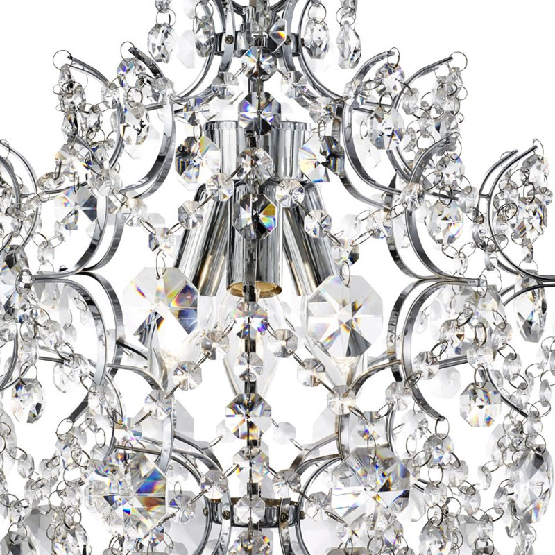 Searchlight krištáľový závesný luster 7673-3CC