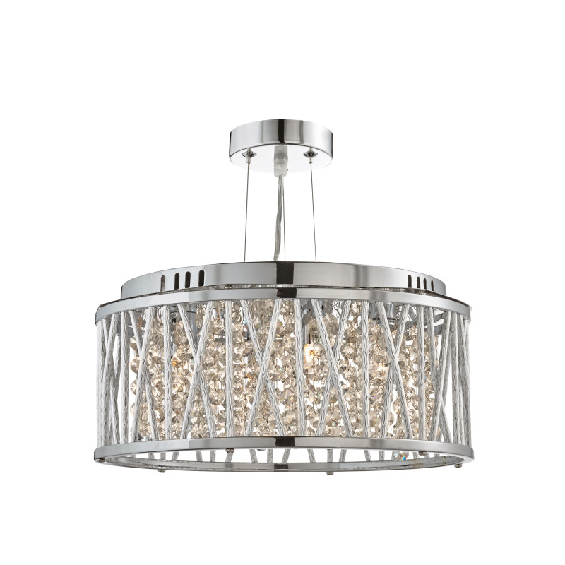 Searchlight krištáľový závesný luster 8333-3CC