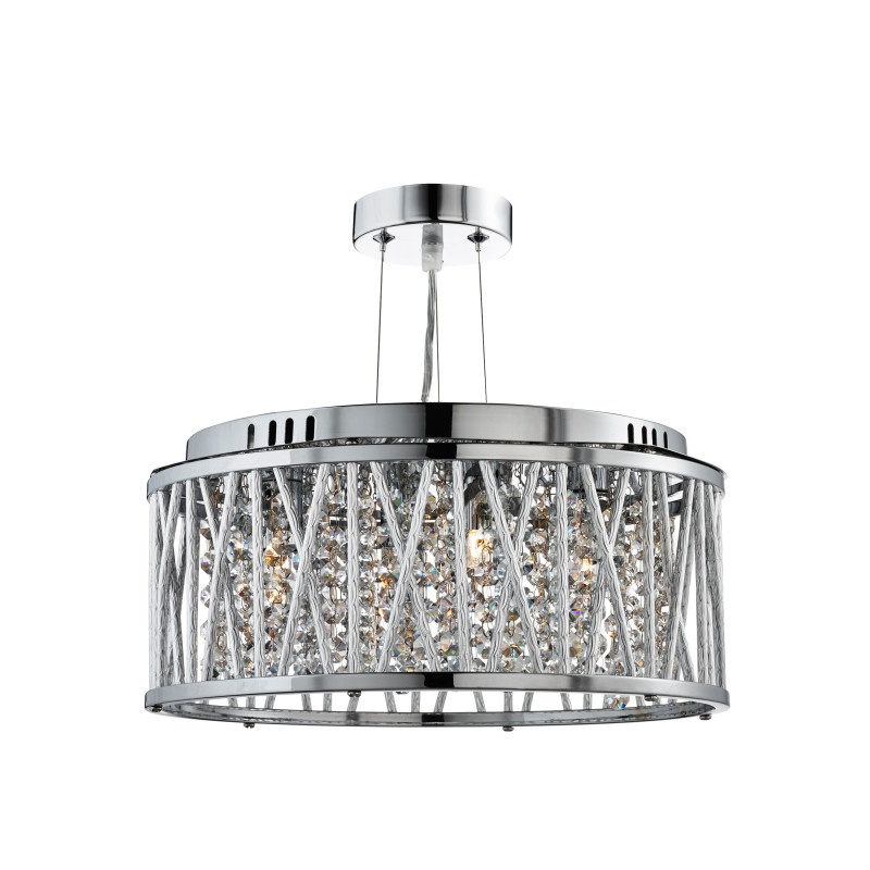 Searchlight krištáľový závesný luster 8333-3CC