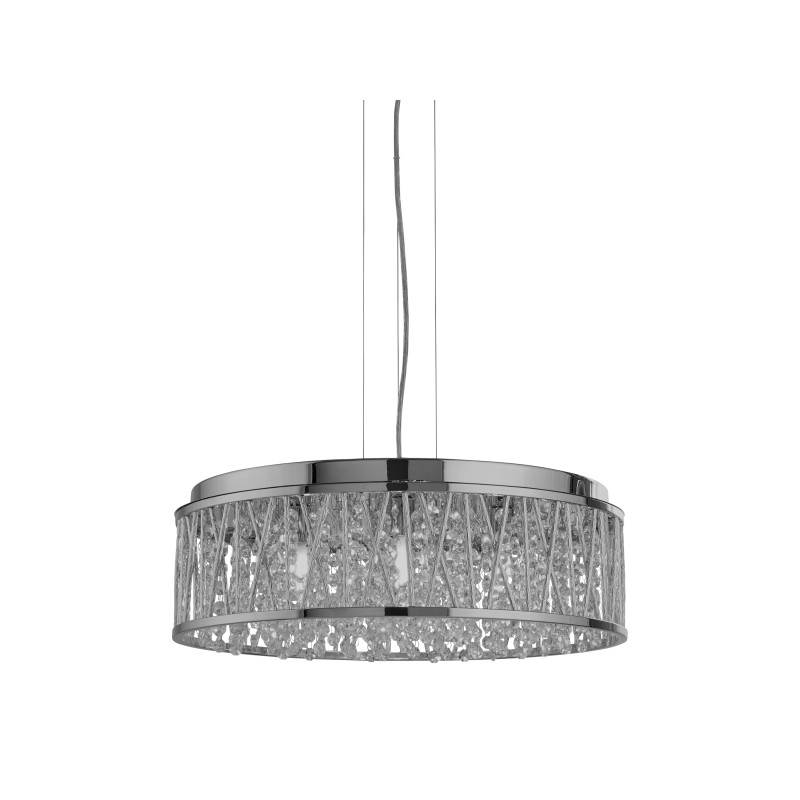 Searchlight krištáľový závesný luster 8337-7CC