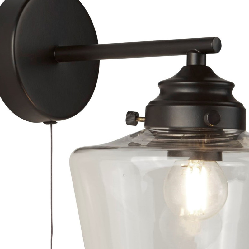 Searchlight nástenné svietidlo School House 8708-1BK