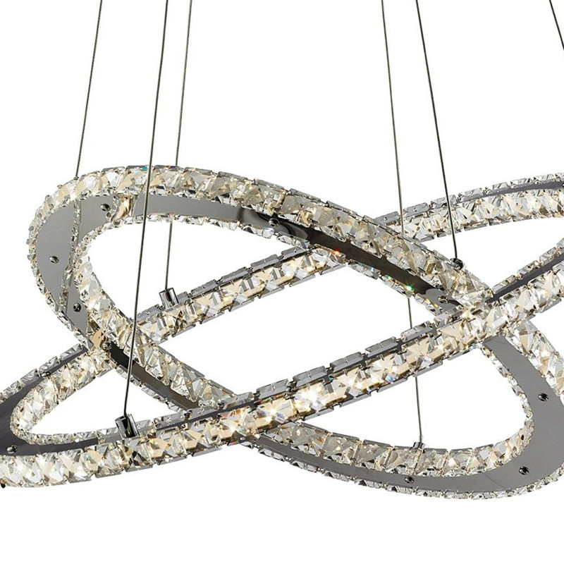 Searchlight závesné krištáľové led svietidlo 8757-168CC